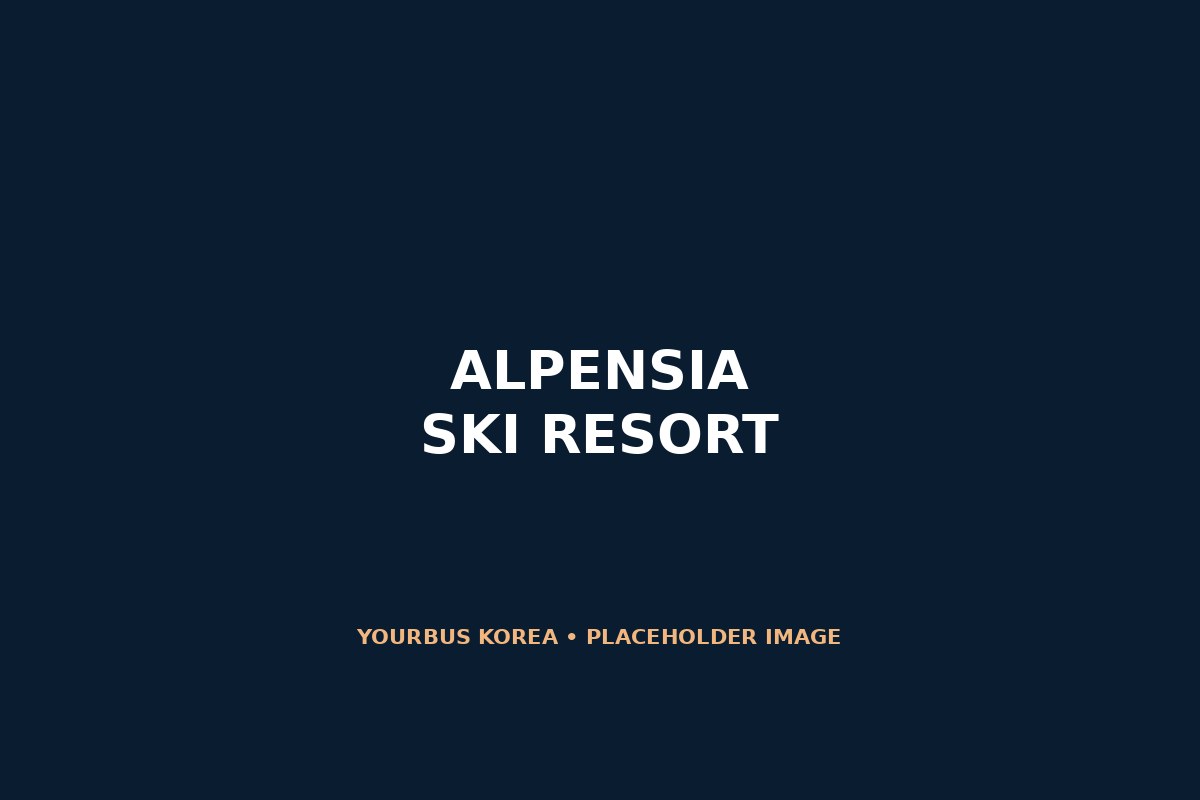 Private transfer service to Alpensia Ski Resort in Pyeongchang, Korea