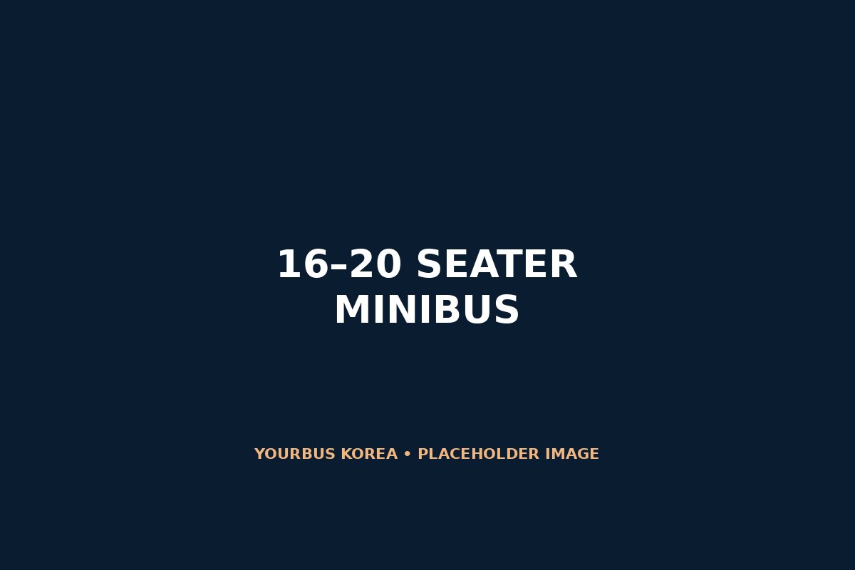 16–20 Seater Minibus